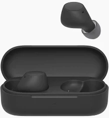 Sony WF-C510 Wireless Bluetooth Earbuds with Mic, TWS, in Ear, Ambient Sound Mode, Small and Comfortable, IPX4, Quick Charge, Multipoint Connectivity, Customized EQ, Up to 22 Hours Battery- Black